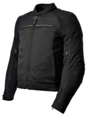 Reax Alta Mesh Jacket Black Motorcycle Armor Padded Full Zip Men's Size Medium
